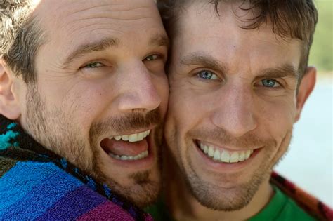 The film, co-written by and costarring Billy Eichner, is the first queer romantic. . Gay foursome